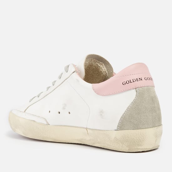 Kvinnors Golden Goose Superstar läder sneakers i vitt - Image 3