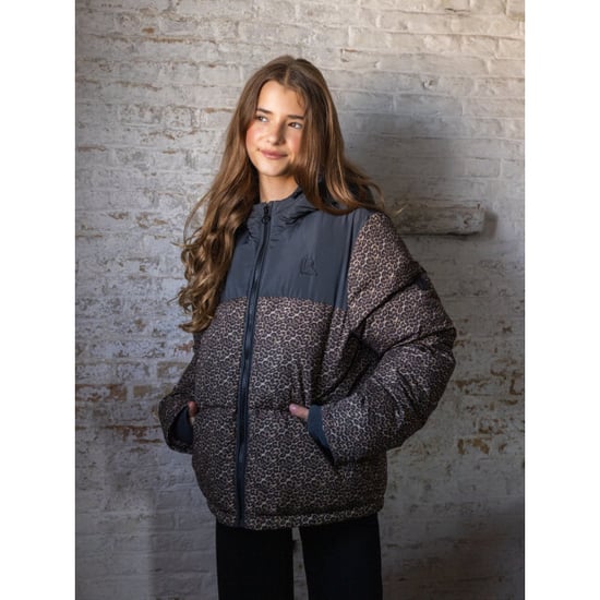 Looxs Revolution Bomber hooded winterjas panther voor meisjes in de kleur - Image 6
