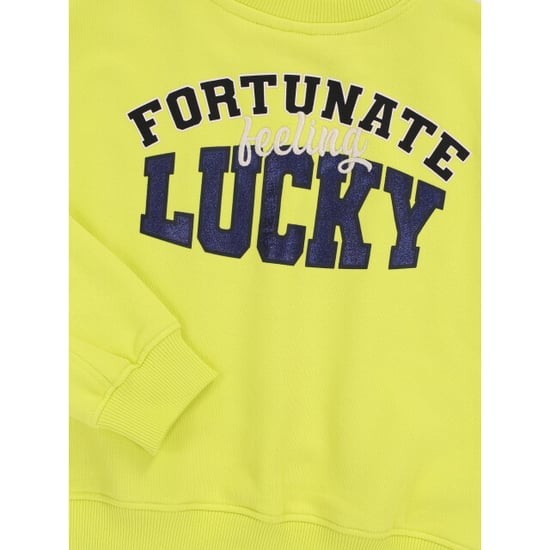 Looxs Revolution Sweater lime voor meisjes in de kleur - Image 6