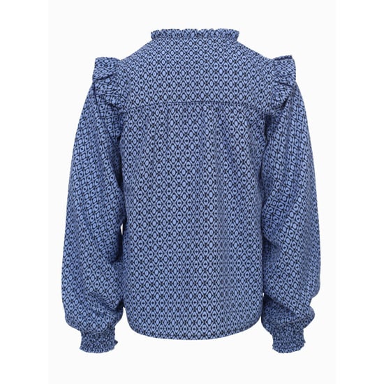 Looxs Revolution Blouse print blue voor meisjes in de kleur - Image 5