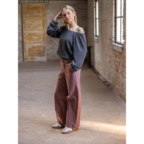 Looxs Revolution Colored wide leg denim mauve blush voor meisjes in de kleur - Image 2