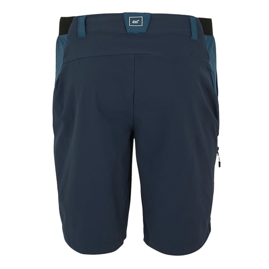 Regatta Mens Eldes Walking Shorts (Moonlight Denim/Navy) - Image 2