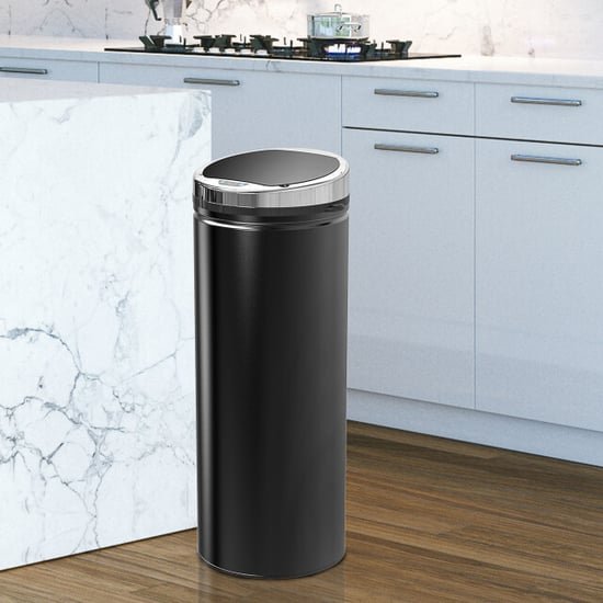 4goodz Sensorprullenbak met binnenbak 40 liter /zilver - Image 5
