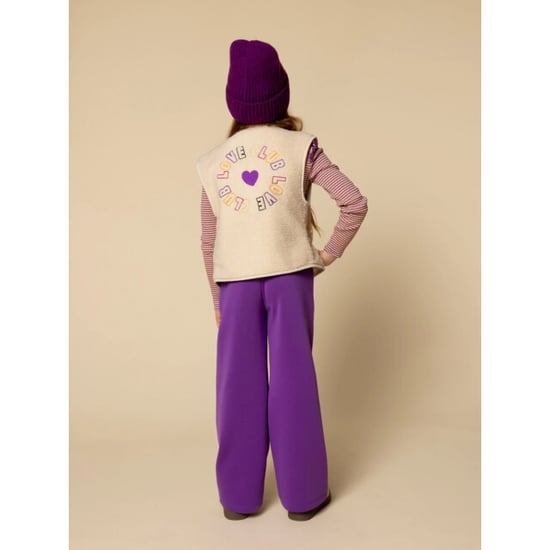 Looxs Revolution Oversized gilet teddy offwhite voor meisjes in de kleur - Image 6