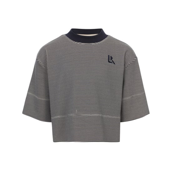 Looxs Revolution T-shirt navy mini streep voor meisjes in de kleur - Image 4