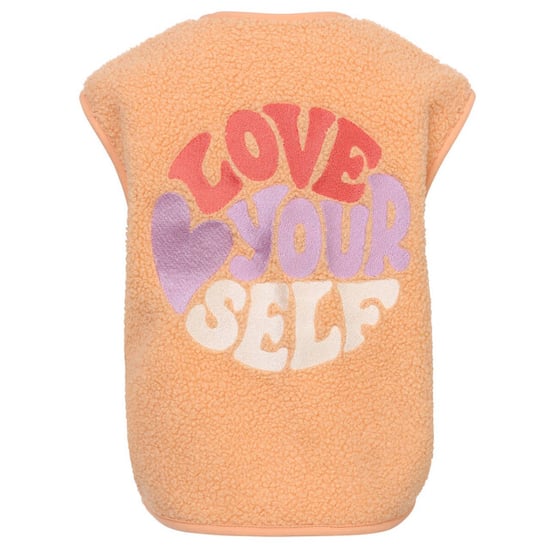 Looxs Revolution Oversized gilet soft apricot voor meisjes in de kleur - Image 3