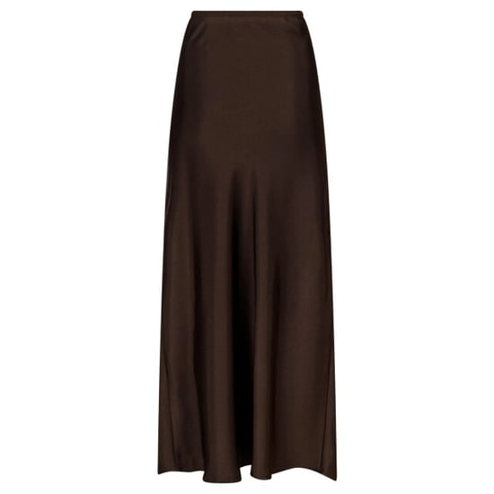 Neo Noir vicky heavy sateen skirt 159588 676 dark brown - Image 1