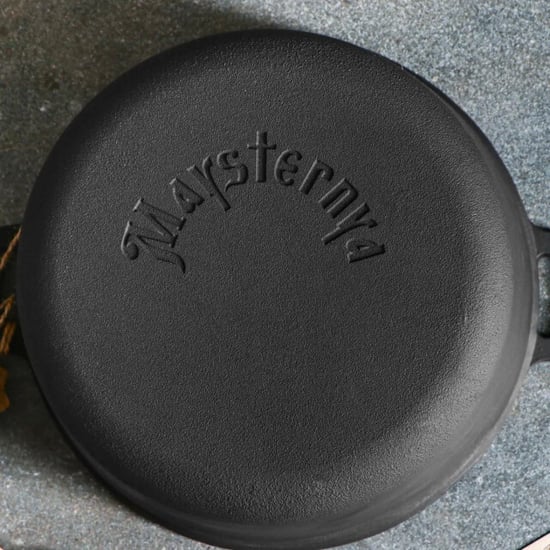 Maysternya Gietijzeren dutch oven 6 liter zwart - Image 5
