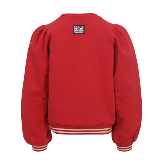 Looxs Revolution Sweater bright red paris voor meisjes in de kleur - Image 3
