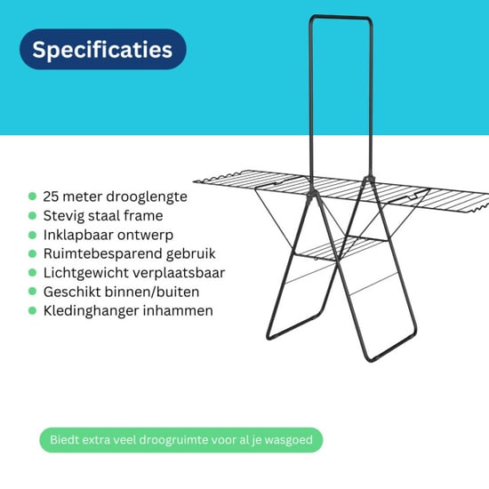 Wasophoogte Droogrek rekkie plus – - Image 4