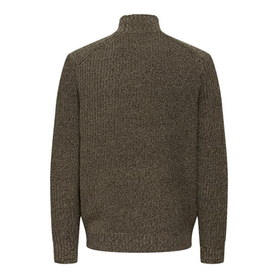 Only & Sons Onsjoin reg ls high neck knit camp dessin - Image 2