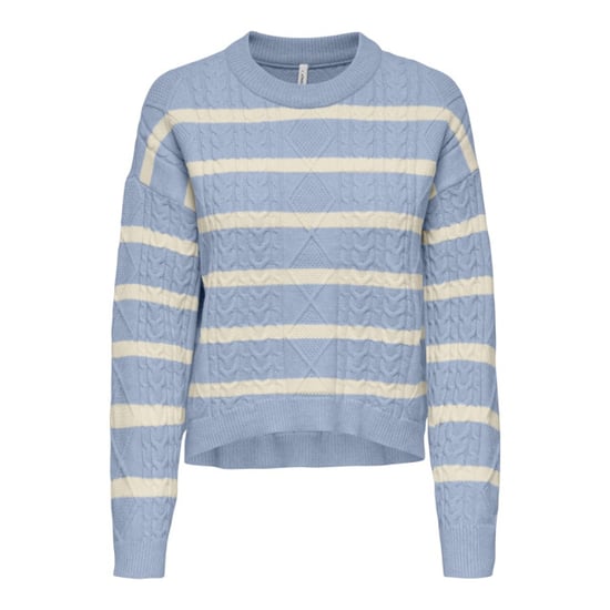 Only Onlkatia ls cable o-neck pullover cc knt dessin - Image 1