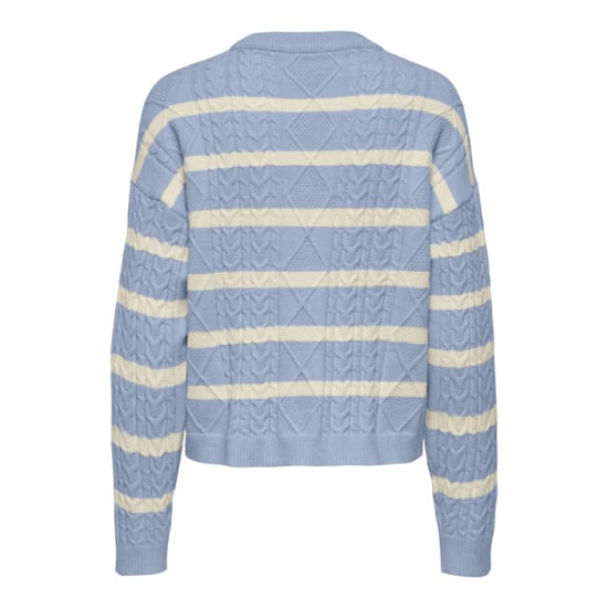 Only Onlkatia ls cable o-neck pullover cc knt dessin - Image 2