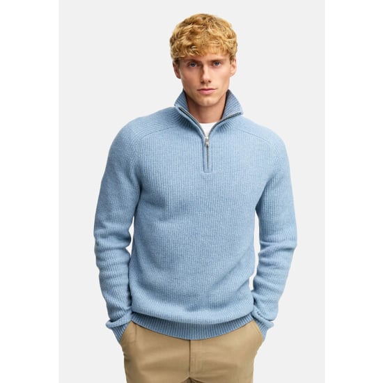 Kronstadt Ks35005 ksdorsey half zip knit 969 blue shadow mix - Image 2