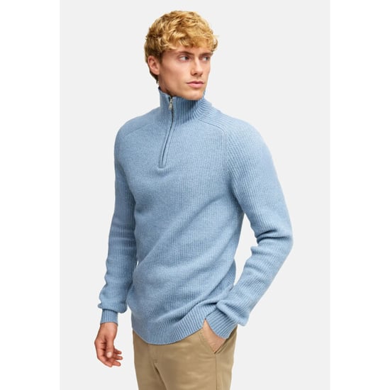 Kronstadt Ks35005 ksdorsey half zip knit 969 blue shadow mix - Image 3