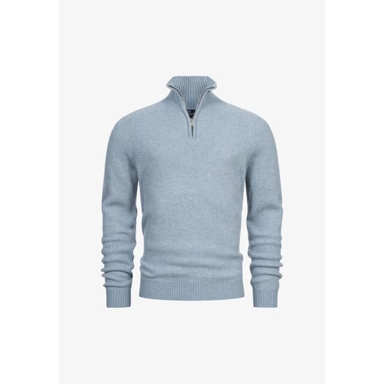 Kronstadt Ks35005 ksdorsey half zip knit 969 blue shadow mix - Image 4