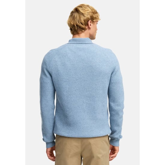 Kronstadt Ks35005 ksdorsey half zip knit 969 blue shadow mix - Image 5