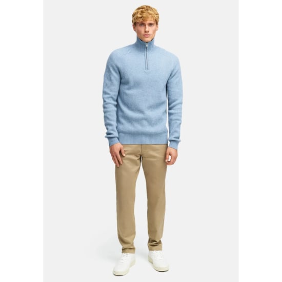 Kronstadt Ks35005 ksdorsey half zip knit 969 blue shadow mix - Image 6