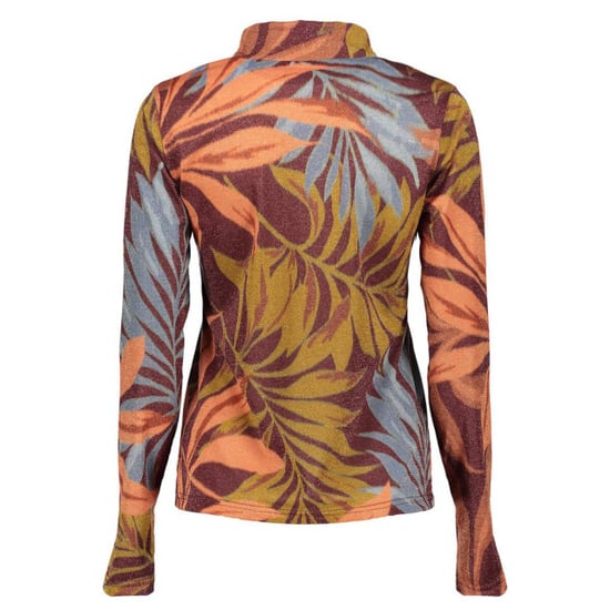 Geisha top lurex print 53670-20 470 orange blue - Image 4