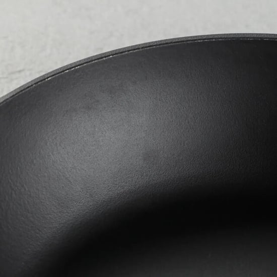 Maysternya Gietijzeren barbecuepan ø 32 x 6 cm zwart - Image 4