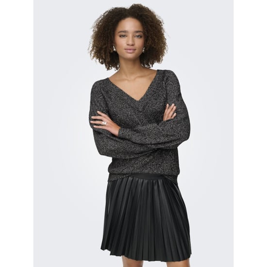 Jacqueline de Yong Jdyaspen life ls v-neck pullover knt dessin - Image 6