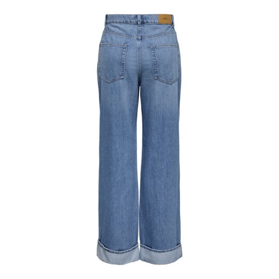 Only Onlhope ex hw wide fold up dnm pim blue denim - Image 3