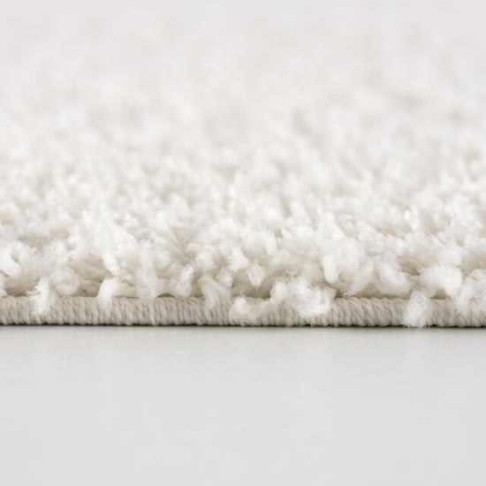 Muratap Loca shaggy vloerkleed creme hoogpolig- 400x500 cm - Image 3
