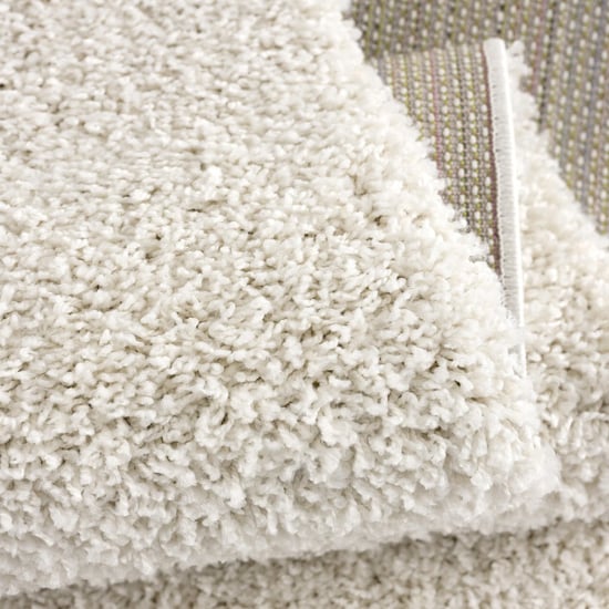 Muratap Loca shaggy vloerkleed creme hoogpolig- 400x500 cm - Image 5