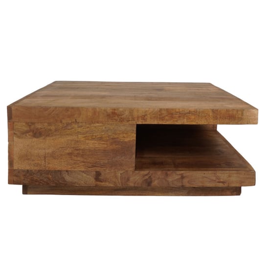 Home67 Salontafel bram mangohout 80 x 80 cm - Image 3