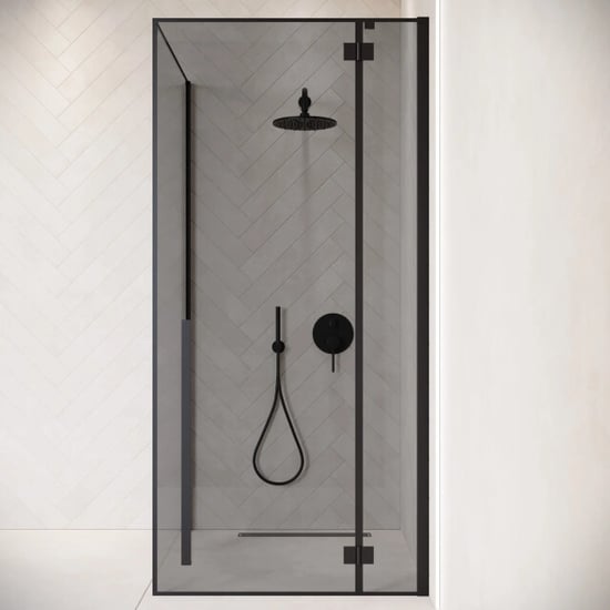 Badplaats Douchecabine vancouver 90 x 90 x 190 cm zwart - - Image 3