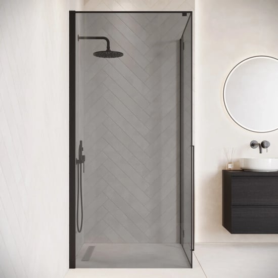 Badplaats Douchecabine vancouver 90 x 90 x 190 cm zwart - - Image 6