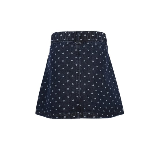 Looxs Revolution Mini rokje dark denim hearts voor meisjes in de kleur - Image 2