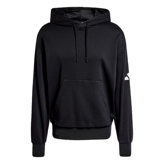 Essentials Loose-Fit 3 Bar Logo French Terry Hoodie - Image 3