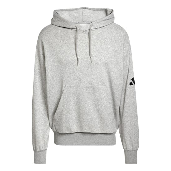 Essentials Loose-Fit 3 Bar Logo French Terry Hoodie - Image 3