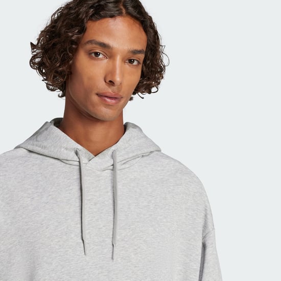 Essentials Loose-Fit 3 Bar Logo French Terry Hoodie - Image 5