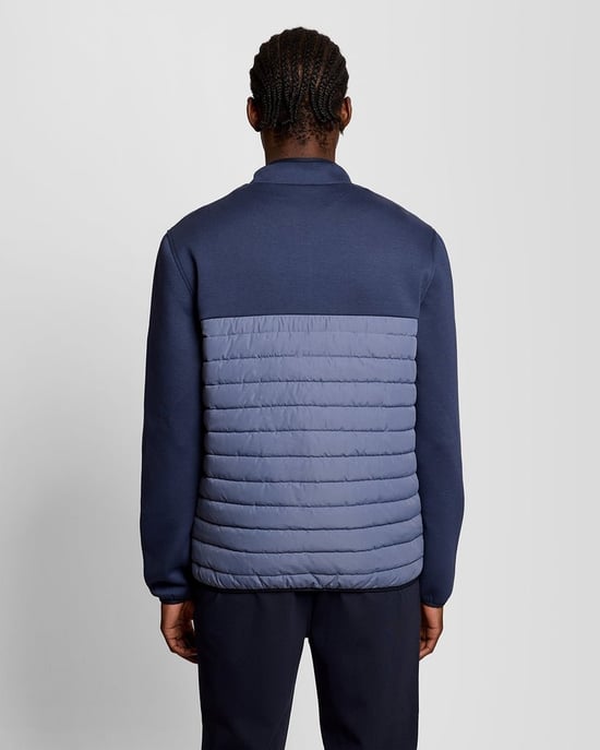 Lyle & Scott Sports Hybrid Fleecejack - Blauw - Image 4