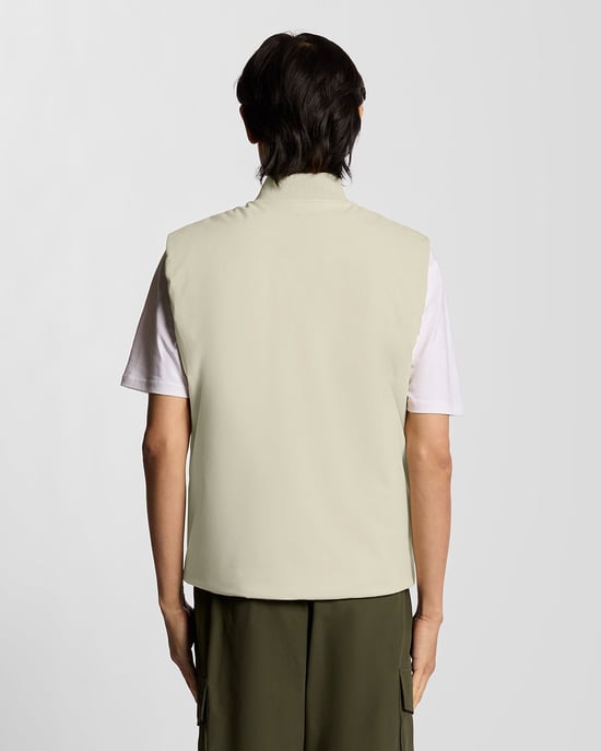 Lyle & Scott Waterbestendig Geïsoleerd Gilet - Grijs - Image 4