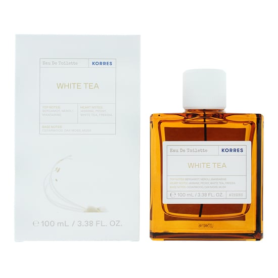 Korres White Tea Eau de Toilette 100ml Spray for Her - Image 1
