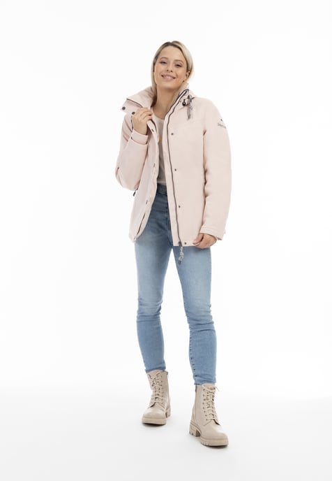 Schmuddelwedda Winter jacket women pastel pink - Image 2