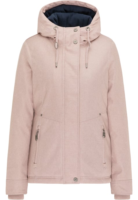 Dreimaster Winter jacket women nude melange - Image 1