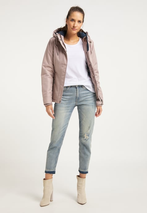 Dreimaster Winter jacket women nude melange - Image 2