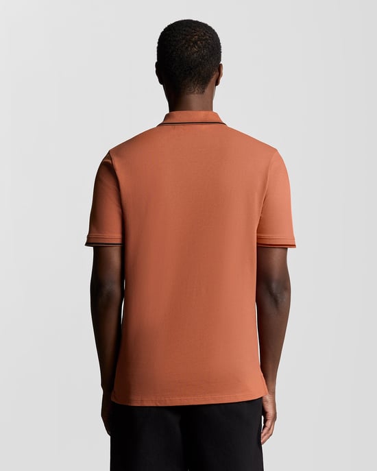 Lyle & Scott Tipped Poloshirt - Röd - Image 4