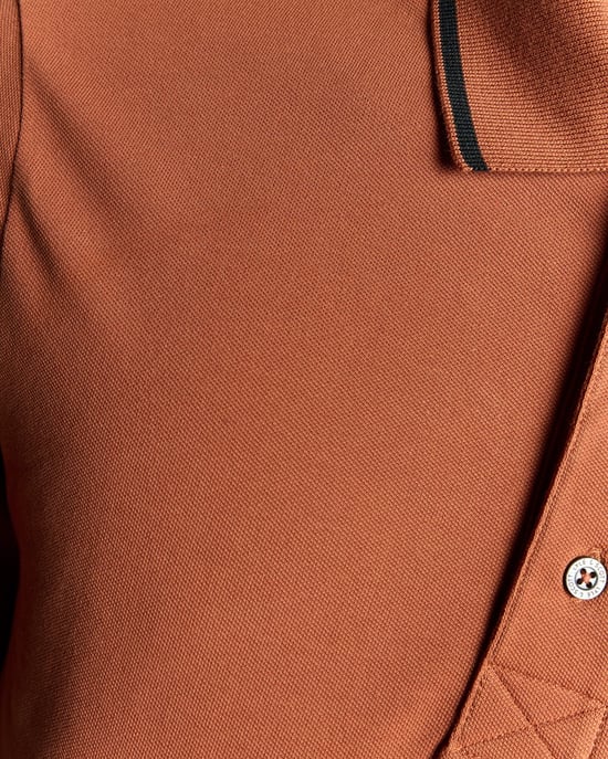 Lyle & Scott Tipped Poloshirt - Röd - Image 6