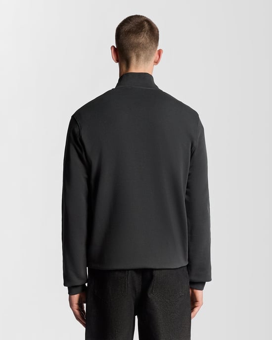 Cotton Loopback 1/4 Zip Sweatshirt - Image 4