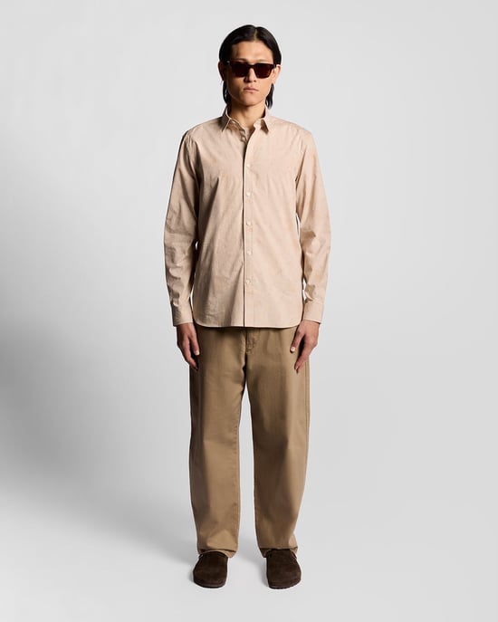 Lyle & Scott overhemd met lange mouwen en bloemenprint - wit - Image 2