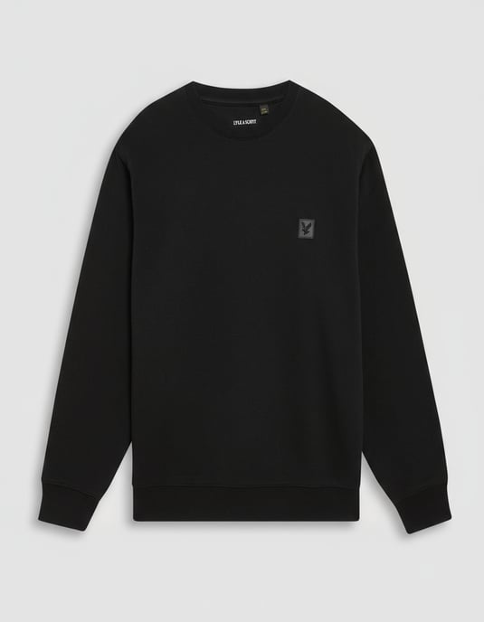 Lyle & Scott Lounge Crew Neck Sweatshirt - Black - Image 5