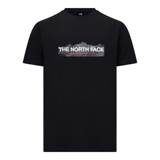 The North Face Men’s Digi Mountain Tee Black - Image 1