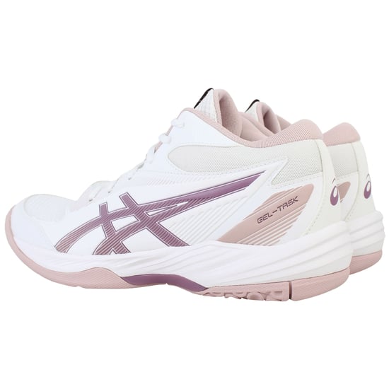 Asics Gel-Task 4 MT Womens White Volleyball Shoes - Image 3