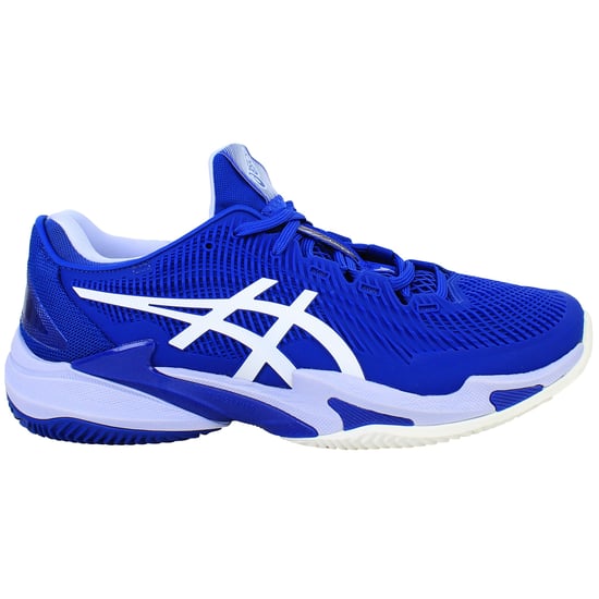 Asics Court FF 3 Novak Clay Mens Blue Tennis Shoes - Image 1