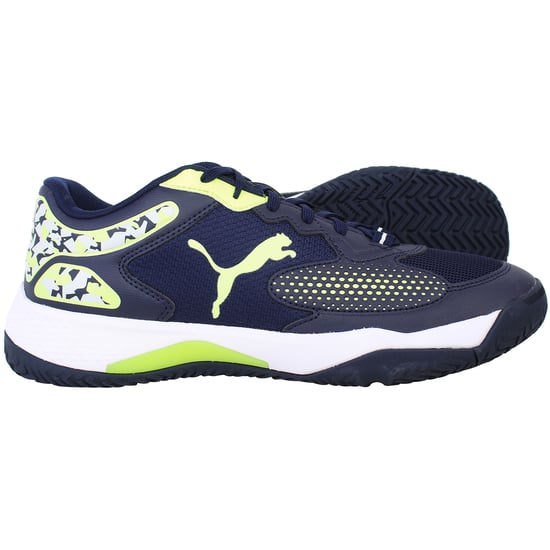 Puma Solarcourt RCT Mens Navy Padel Shoes - Image 4